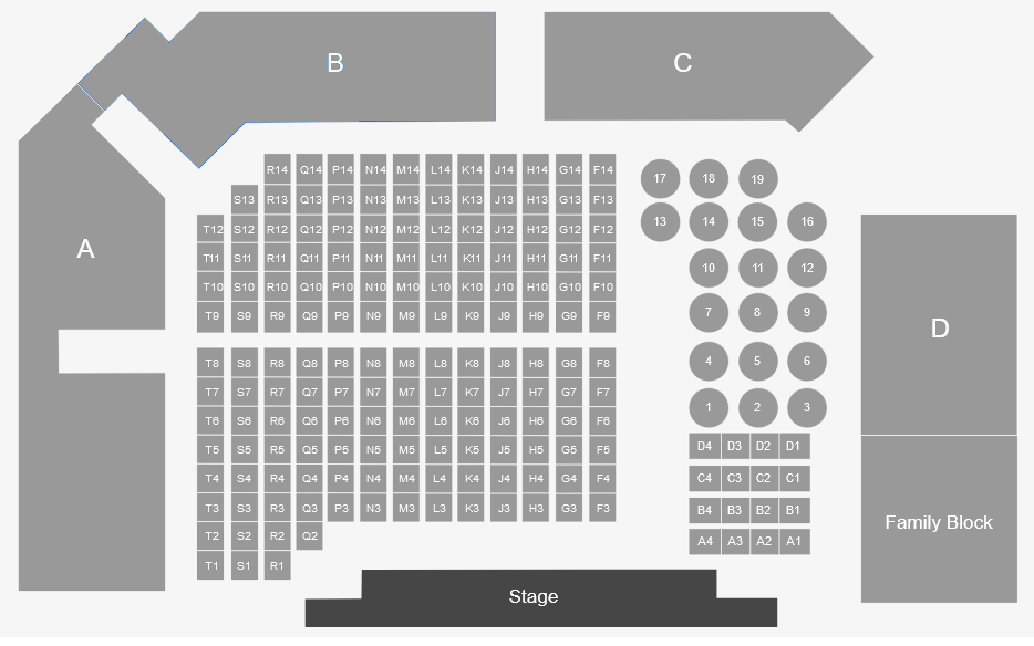 Alexandra Palace London Seating Plan