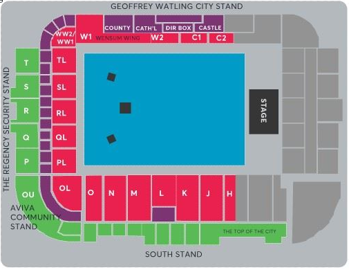 Carrow Road Norwich Seating Plan