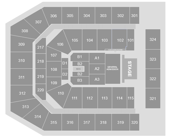 Co-op Live Manchester Seating Plan