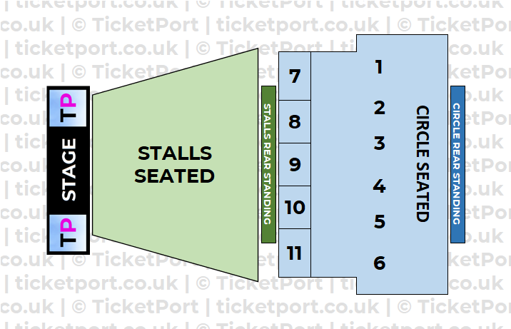 Eventim Apollo London Seating Plan