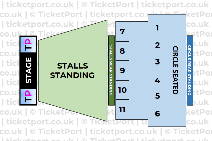 Eventim Apollo London Seating Plan