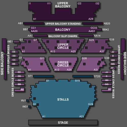 Grand Theatre Leeds Seating Plan