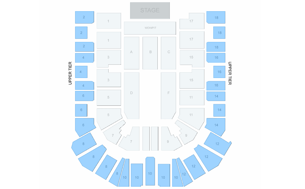 M&S Bank Arena Liverpool Seating Plan