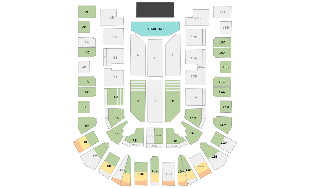 M&S Bank Arena Liverpool Seating Plan