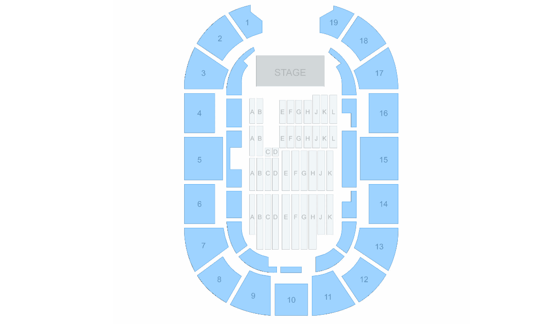 Motorpoint Arena Nottingham Seating Plan