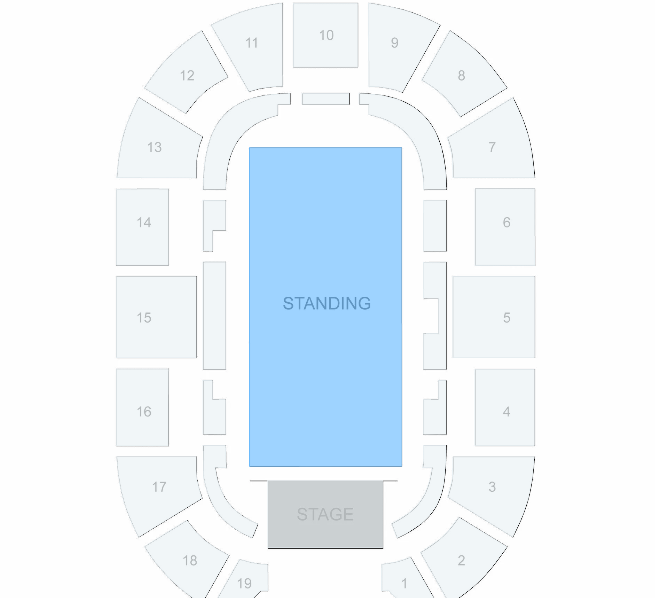 Motorpoint Arena Nottingham Seating Plan