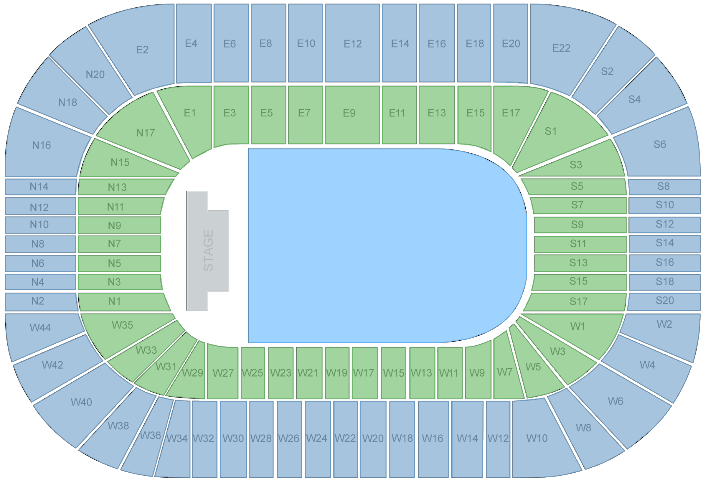 BT Murrayfield Stadium Edinburgh Seating Plan