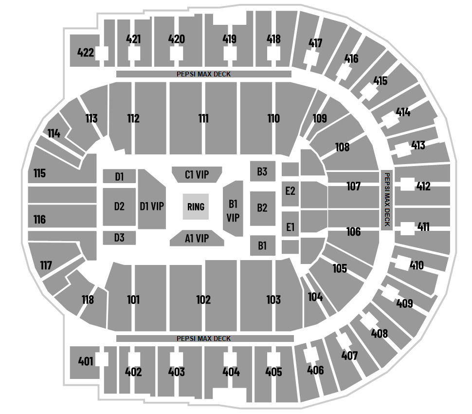 O2 Arena London Seating Plan