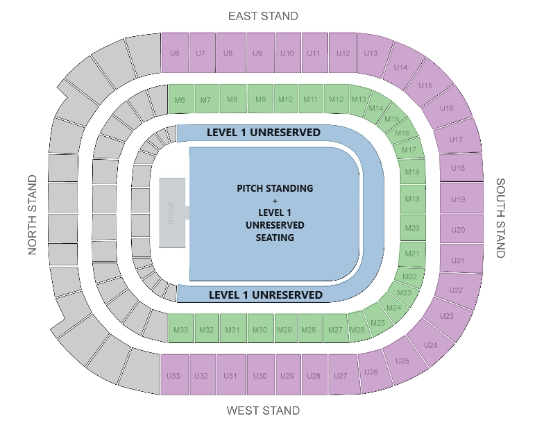 Principality Stadium Cardiff Seating Plan