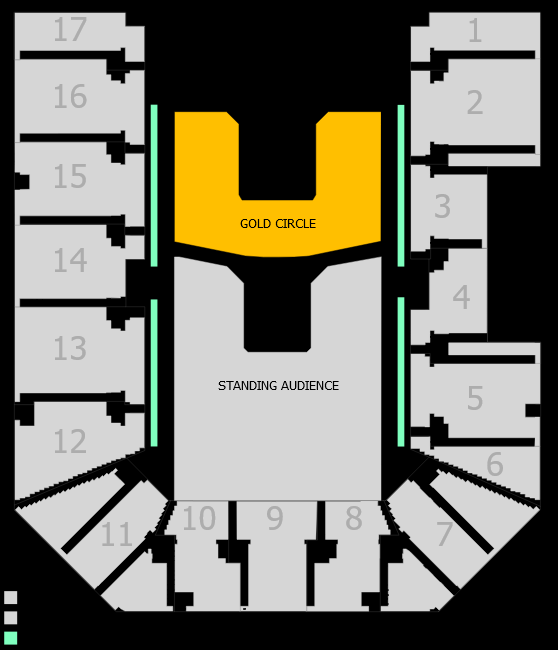 Resorts World Arena Birmingham Seating Plan