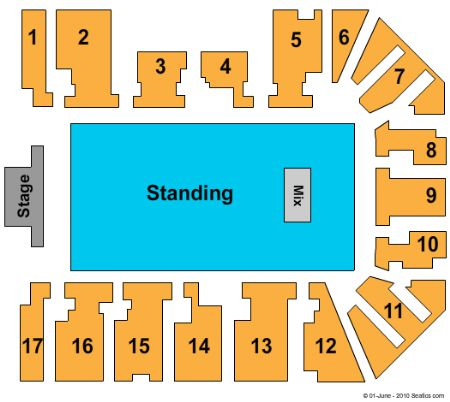 Resorts World Arena Birmingham Seating Plan