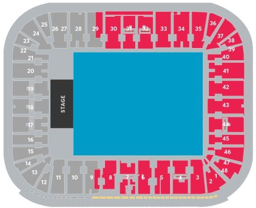 St Mary's Stadium Southampton Seating Plan