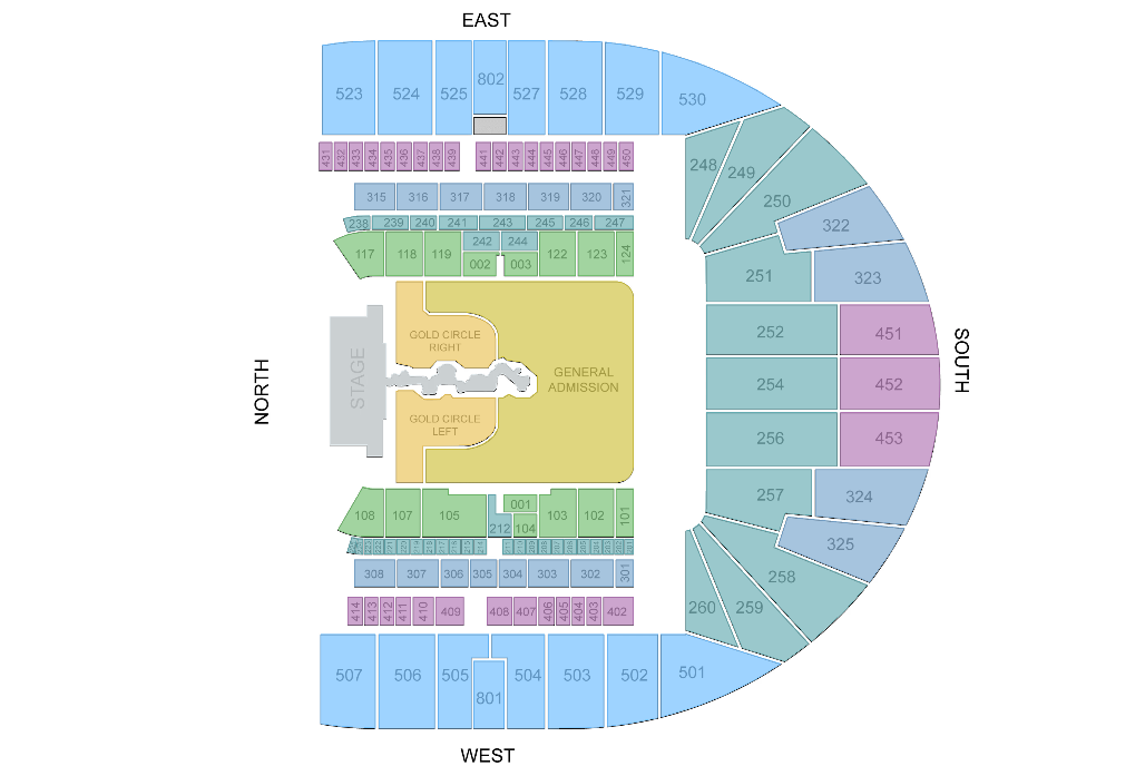 Tottenham Hotspur Stadium London Seating Plan