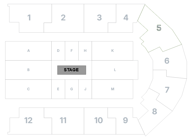 Utilita Arena Birmingham Seating Plan