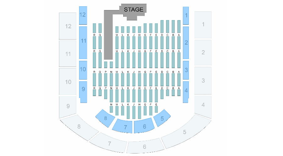 Utilita Arena Birmingham Seating Plan