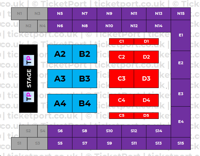 OVO Wembley Arena London Seating Plan