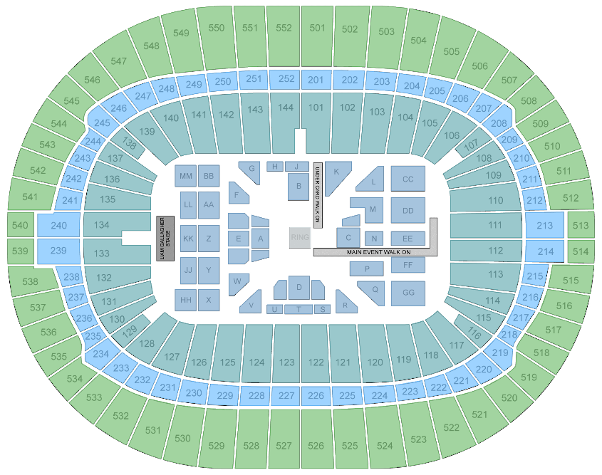 Wembley Stadium London Seating Plan